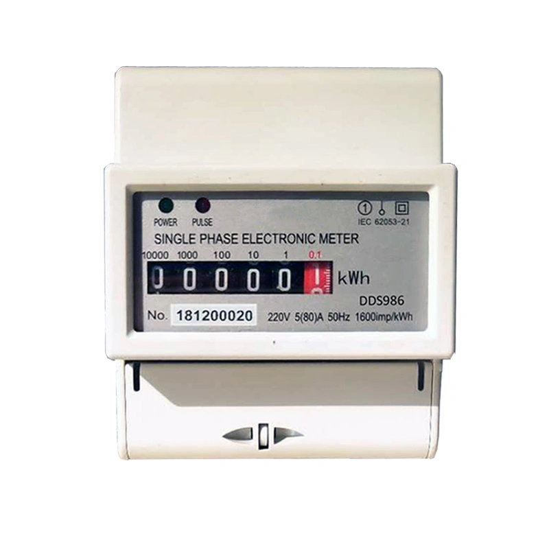 Single Phase Two Wire Analog Watt-Hour Meter Kwh Meter Energy Meter