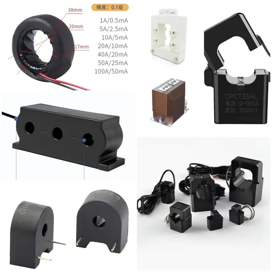 2000: 1 20 A 100 Ohm 5 mm Loch 0,2 calss Leiterplattenmontage-Stromwandler