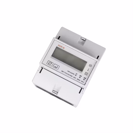 Dac4121c DIN-Schiene Tuya Einphasen-Wireless-Digital-Smart-Energiezähler