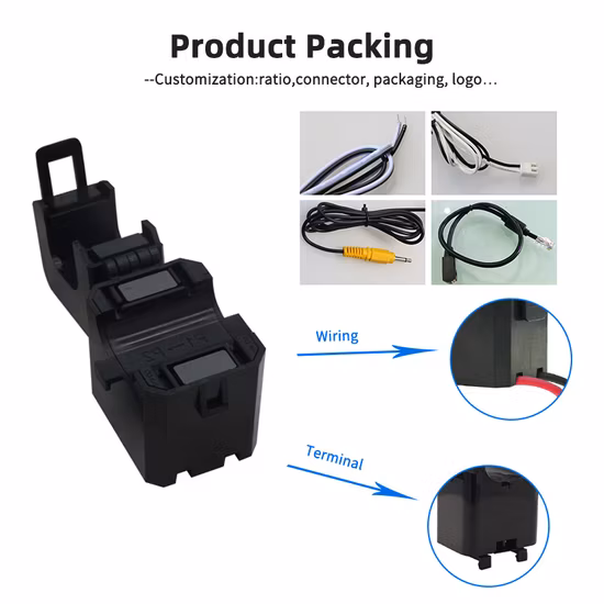 Kct-36 Split-Core-Stromwandler 36 mm mit 5–630 A